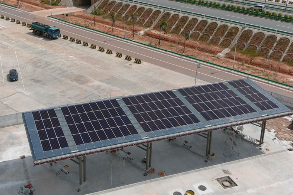 34 Total Petrol Stations Using Solar Energy in Cambodia