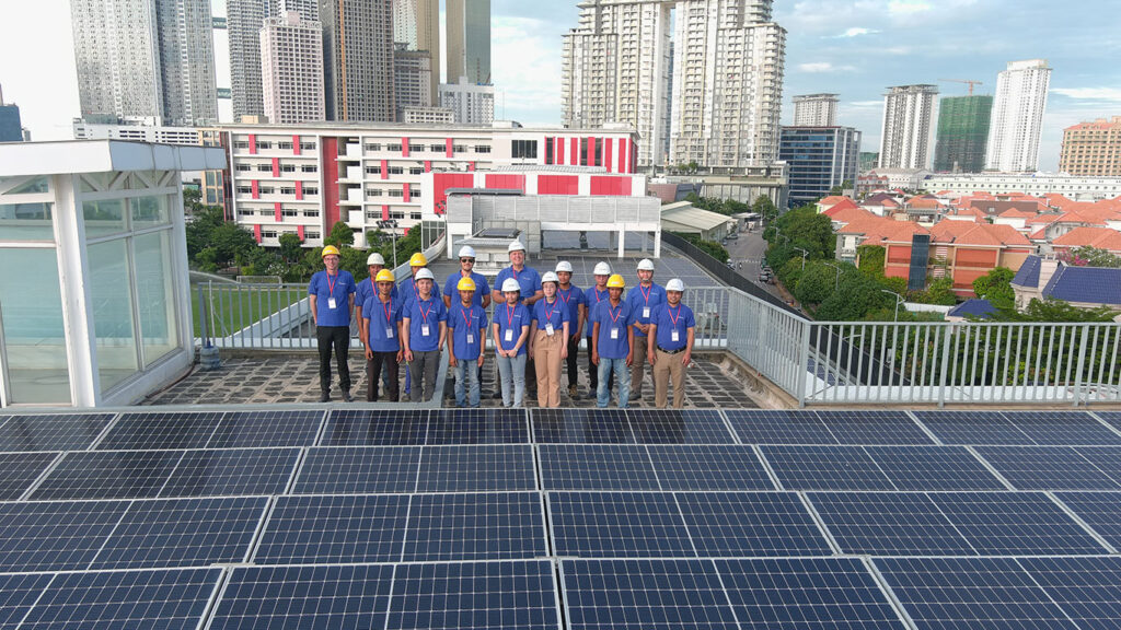 Kamworks has been providing solar energy in Cambodia since 2006